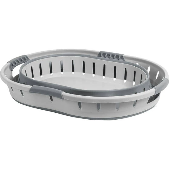 Companion Deluxe Pop Up Laundry Basket Grey 3 Companion Deluxe Pop Up Laundry Basket Grey